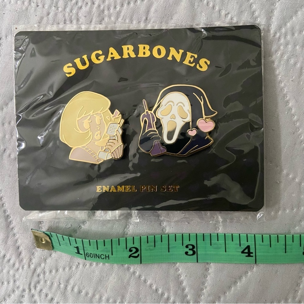 Scream Enamel Pin Set - Picture 4 of 5